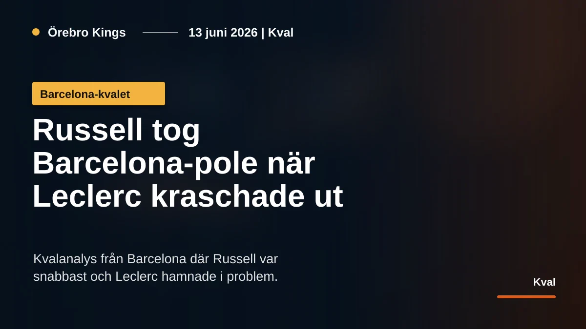 Generisk formelbil över kerbs på en bred F1-bana i Spanienliknande ljus.