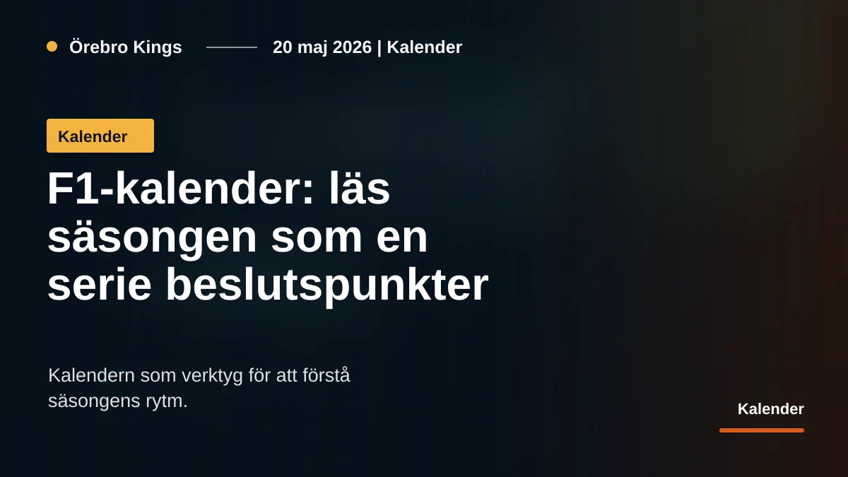 Planeringsmiljö för F1-kalendern med banunderlag och ljus depåbakgrund.