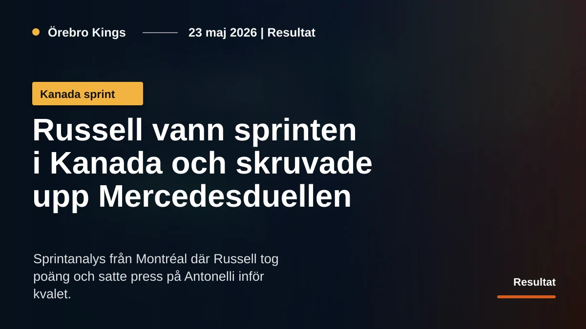 Generiska formelbilar i sprintfart på en stadsnära bana.
