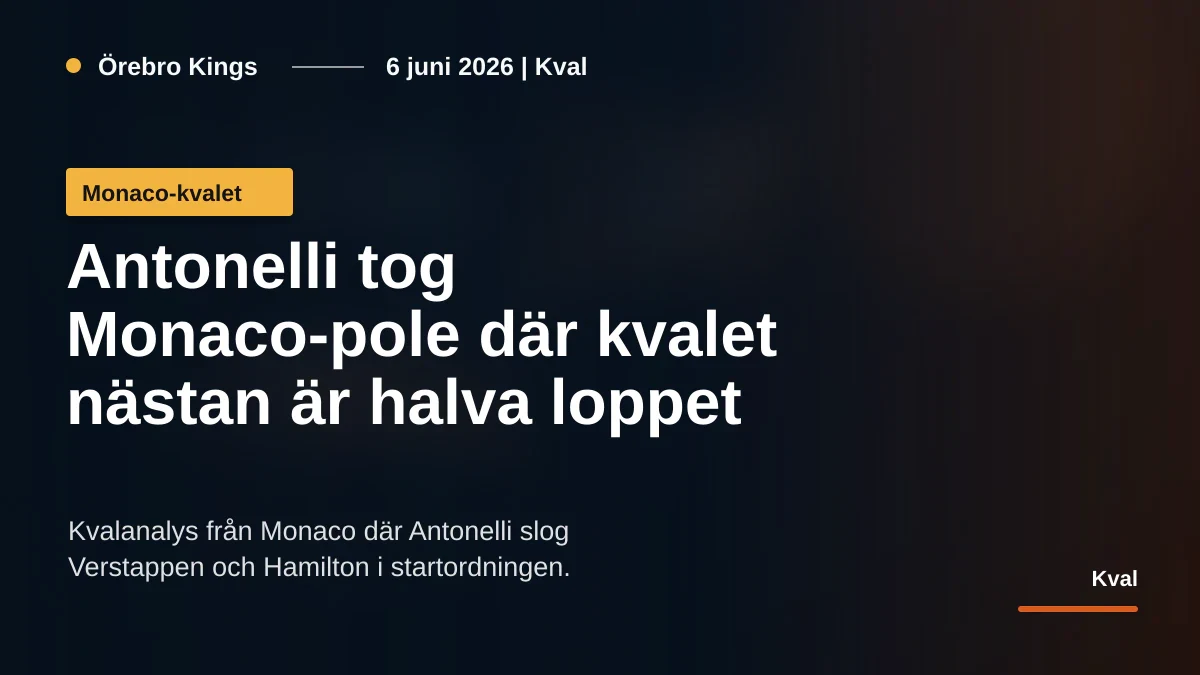 Generisk formelbil på en smal stadsbana som påminner om Monaco.