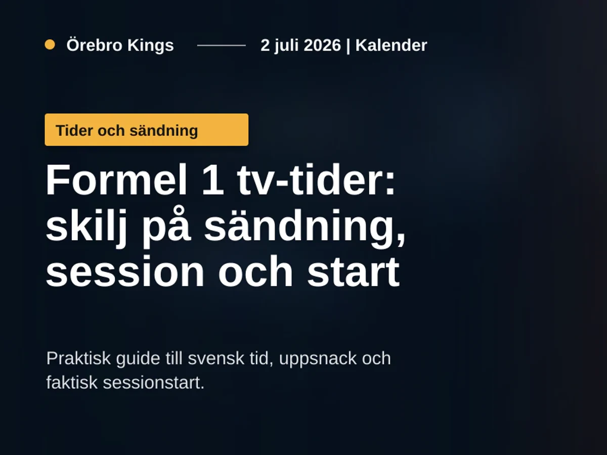 Sändningsmonitorer och depåmiljö under en F1-helg.